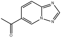 1-[1,2,4]Triazolo[1,5-a]pyridin-6-yl-ethanone 结构式