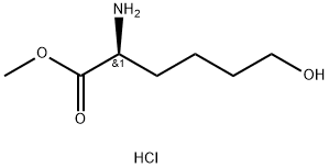 6-Hydroxy-L-norleucine methyl ester hydrochloride Struktur