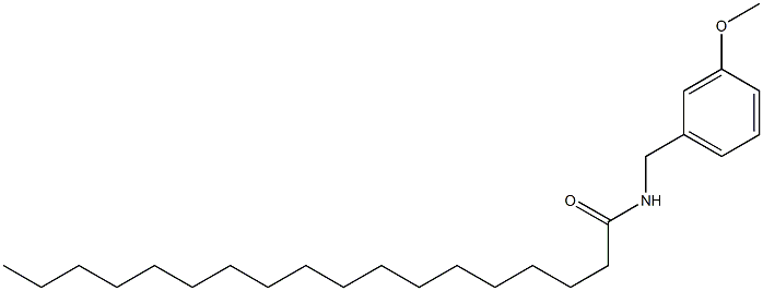 N-(3-甲氧基苄基)-十八碳酰胺,1429659-99-3,结构式
