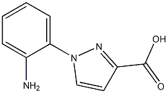 1-(2-aminophenyl)-1H-pyrazole-3-carboxylic acid Structure
