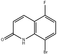 8-溴-5-氟喹啉-2(1H)-酮,1432323-38-0,结构式