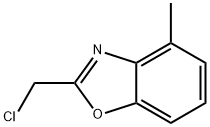 2-(氯甲基)-4-甲基苯并噁唑, 143708-32-1, 结构式