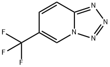 6-(Trifluoromethyl)tetrazolo[1,5-a]pyridine 结构式