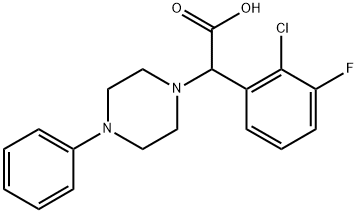 1439904-07-0 (2-chloro-3-fluorophenyl)(4-phenylpiperazin-1-yl)acetic acid