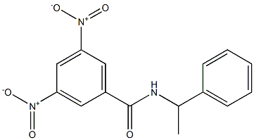 Benzamide, 3,5-dinitro-N-(1-phenylethyl)-