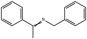 Benzenemethanamine,N-(1-phenylethylidene)- Struktur