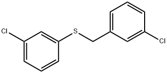 (3-CHLOROBENZYL)(3-CHLOROPHENYL)SULFANE Struktur