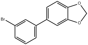 5-(3-BROMOPHENYL)BENZO[D][1,3]DIOXOLE Structure