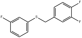 1443336-92-2 (3,4-DIFLUOROBENZYL)(3-FLUOROPHENYL)SULFANE