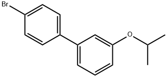 4-BROMO-3-ISOPROPOXY-1,1-BIPHENYL Struktur