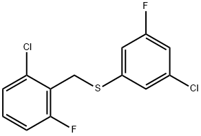 1443347-21-4 (3-CHLORO-5-FLUOROPHENYL)(2-CHLORO-6-FLUOROBENZYL)SULFANE