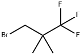 1-ブロモ-2,2-ジメチル-3,3,3-トリフルオロプロパン 化学構造式