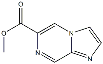 咪唑并[1,2-A]吡嗪-6-羧酸甲酯 结构式
