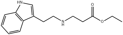 ethyl 3-{[2-(1H-indol-3-yl)ethyl]amino}propanoate, 14487-98-0, 结构式
