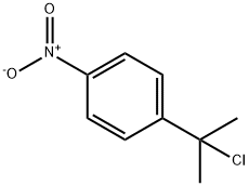 Benzene, 1-(1-chloro-1-methylethyl)-4-nitro- Structure
