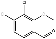 3,4-二氯-2-甲氧基苯甲醛 结构式