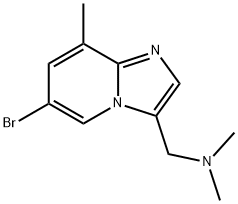 1461713-99-4 1-(6-bromo-8-methylimidazo[1,2-a]pyridin-3-yl)-N,N-dimethylmethanamine