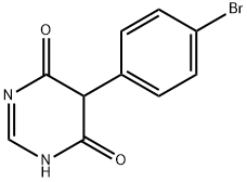 5-(4-Bromophenyl)-4,6(1H,5H)-pyrimidinedione Structure
