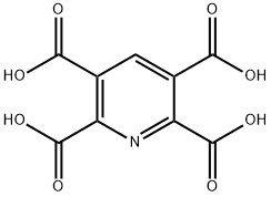 pyridine-2,3,5,6-tetracarboxylic acid Struktur