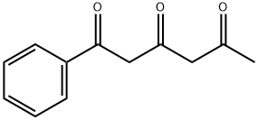 1,3,5-Hexanetrione,1-phenyl- Structure