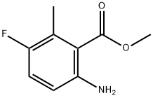 6-氨基-3-氟-2-甲基苯甲酸甲酯, 1472650-40-0, 结构式