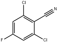 2,6-DICHLORO-4-FLUOROBENZONITRILE, 1473423-59-4, 结构式