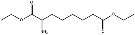 RS-2-氨基辛二酸二乙酯, 147697-59-4, 结构式