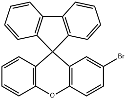 2-溴-螺环[9H-芴-9,9'-[9H]氧杂蒽] 结构式