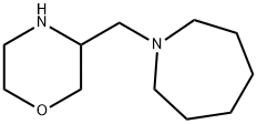 1-Morpholin-3-ylmethyl-azepane Structure