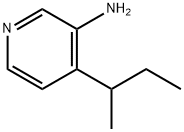 4-sec-butylpyridin-3-amine Struktur