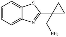 (1-(BENZO[D]THIAZOL-2-YL)CYCLOPROPYL)METHANAMINE|