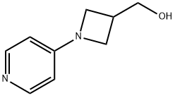 (1-(吡啶-4-基)氮杂环丁烷-3-基)甲醇 结构式
