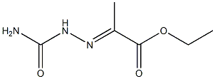 Propanoic acid,2-[2-(aminocarbonyl)hydrazinylidene]-, ethyl ester