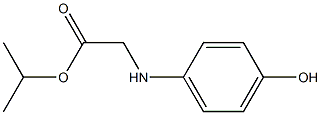 R-4-Hydroxyphenylglycine isopropyl ester 化学構造式
