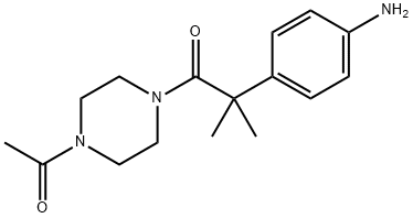 1-(4-acetylpiperazin-1-yl)-2-methyl-2-(4-nitrophenyl)propan-1-one
