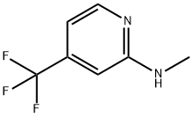 N-甲基-4-(三氟甲基)吡啶-2-胺 结构式