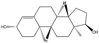 (3S,8R,9S,10R,13S,14S,17R)-10,13-dimethyl-2,3,6,7,8,9,11,12,14,15,16,17-dodecahydro-1H-cyclopenta[a]phenanthrene-3,17-diol Structure