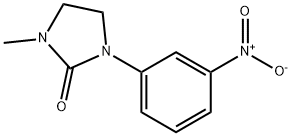 1-甲基-3-(3-硝基苯基)咪唑啉-2-酮,1522718-34-8,结构式