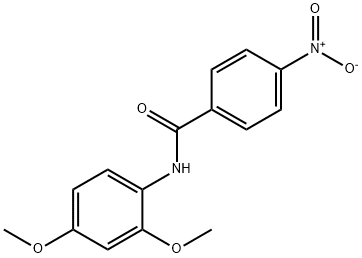 N-(2,4-Dimethoxyphenyl)-4-nitrobenzamide Structure