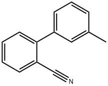 2-(3-methylphenyl)benzonitrile Struktur