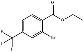 Ethyl 2-bromo-4-(trifluoromethyl)benzoate Struktur