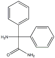 Benzeneacetamide, a-amino-a-phenyl- Struktur