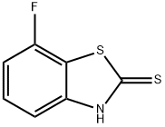 7-Fluoro-3H-benzothiazole-2-thione 化学構造式