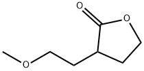 3-(2-Methoxy-ethyl)-dihydro-furan-2-one Struktur