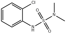 N'-(2-chloro-phenyl)-N,N-dimethyl-sulfamide,15442-16-7,结构式
