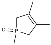1H-Phosphole,2,5-dihydro-1,3,4-trimethyl-, 1-oxide Structure