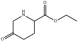 ethyl (S)-5-oxopiperidine-2-carboxylate, 154807-15-5, 结构式