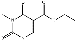 ethyl 3-methyl-2,4-dioxo-1H-pyrimidine-5-carboxylate Struktur