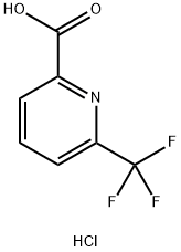 6-(trifluoromethyl)picolinic acid Struktur