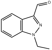 1-乙基-1H-吲唑-3-甲醛, 1554135-70-4, 结构式